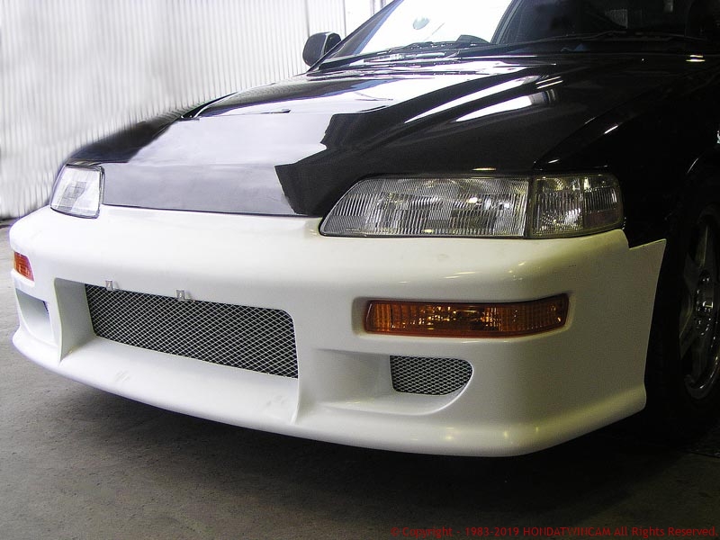 EF8 : スポーツフロントバンパーFRP - HONDATWINCAM