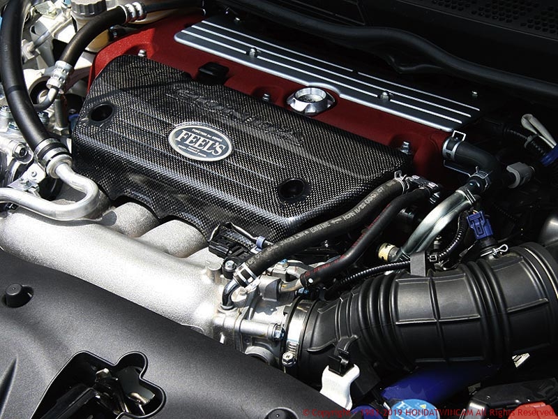 FD2 : カーボンエンジンカバー - HONDATWINCAM